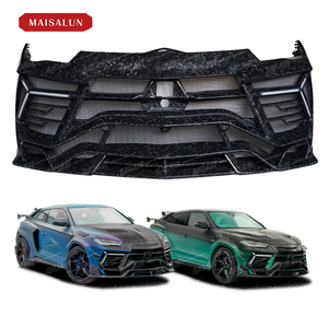 Nouveau pare-chocs avant en Fiber de carbone de Style <span class=keywords><strong>URUS</strong></span> M pour <span class=keywords><strong>Urus</strong></span> 2018 + haute qualité 100% montage Installation facile - Product Image 2