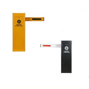 Automatic Left Arm Traffic Barrier Car Parking Guardrail Road <b>Gate</b> Boom Barrier - Product Image 1