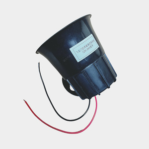 แตรเตือนเปิดประตูแบบปีกนก 12V 24V ไฟฟ้า สำหรับรถบรรทุกขนาดเล็ก ชุดอัพเกรดพลาสติกสีดำ - Product Image 1