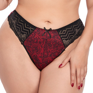 Slip Senza Cuciture Elasticizzati Stile <span class=keywords><strong>T</strong></span>-back, G-<span class=keywords><strong>string</strong></span> Traspirante per Donna, Taglie Forti, Intimo Femminile - Product Image 6
