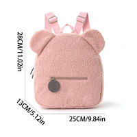Offre Spéciale en peluche ours en peluche sac à dos enfant en bas âge dessin animé enfants sac à dos mignon enfants cartable Mini Teddy en peluche sac à dos