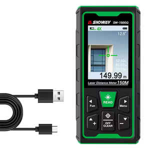 <span class=keywords><strong>Télémètre</strong></span> <span class=keywords><strong>laser</strong></span> numérique extérieur SNDWAY SW-150GQ à faisceau vert <span class=keywords><strong>avec</strong></span> <span class=keywords><strong>caméra</strong></span> - Product Image 2