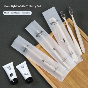 Kit <span class=keywords><strong>de</strong></span> Baño Desechable para Hotel <span class=keywords><strong>con</strong></span> Logotipo Impreso, Set Dental para Huéspedes, Artículos <span class=keywords><strong>de</strong></span> Aseo, <span class=keywords><strong>Cepillo</strong></span> <span class=keywords><strong>de</strong></span> <span class=keywords><strong>Dientes</strong></span> <span class=keywords><strong>de</strong></span> Bambú <span class=keywords><strong>con</strong></span> Cerdas Suaves - Product Image 4