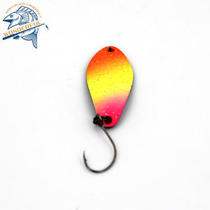 Esca Artificiale a Cucchiaino in Metallo Duro da 2g Colorata <span class=keywords><strong>per</strong></span> <span class=keywords><strong>Pesca</strong></span> <span class=keywords><strong>alla</strong></span> <span class=keywords><strong>Trota</strong></span> in Acqua Dolce - Product Image 4