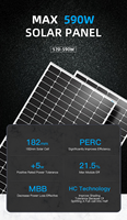 Panneaux solaires, 500W, 48V, 500W, pour panneaux solaires