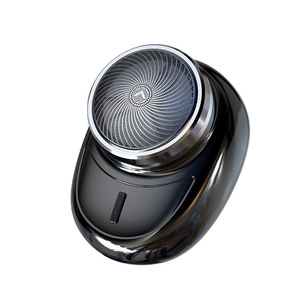 Afeitadora eléctrica rotativa de triple cuchilla recargable IPX5 resistente al agua para hombres, afeitado facial, uso portátil para viajes - Product Image 1