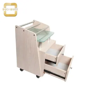 foshan cleaning trolley with beauty machine trolley of manicure/pedicure trolley