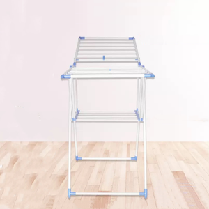 רב תכליתי 19 צינורות מתכת נשלף לעמוד יבש מרפסת חיצונית אוויר נייר נייר כביסה - Product Image 4