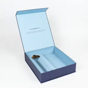 생분해 성 emaglage caja reloj regalo 상자 papel 보호대 고급 단단한 판지 상자 부어 bijoux 마그네틱 종이 상자