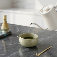 Ensemble de bols à matcha en céramique, style moderne minimaliste, fouet, ustensiles pour la préparation du thé, luxe, pour le bureau, cadeau