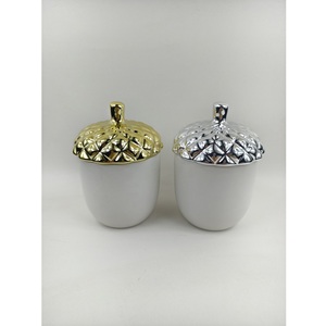 Bougie parfumée classique en cire de paraffine en verre, senteur de vacances, décoration intérieure, fabrication mécanique, 100g, 20-40 heures - Product Image 2