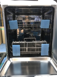 24'' Width 9 Place Black White Semi Built-in Dishwasher with <b>Led</b> Display Dds9-45bgu(401l) Built-in Dishwasher - Product Image 3
