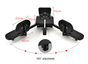 Macchina per Allungamento Gambe Regolabile per Allenamento di Flessibilità Polpacci e Anca per Palestra e Casa - Product Image 6