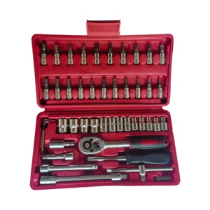 Bộ dụng cụ sửa chữa ô tô 46 chiếc chìa vặn xoắn chìa vặn chìa vặn chìa vặn kim loại Bộ dụng cụ cơ khí sửa chữa ô tô - Product Image 5