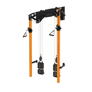 Rack de squat pliable mural multifonctionnel commercial, à utiliser avec des équipements de fitness et de <span class=keywords><strong>musculation</strong></span> pour la maison et la salle de sport - Product Image 2