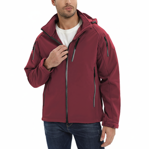 Chaqueta Softshell de Calidad Increíble con Capucha, Chaqueta Impermeable, Chaquetas Forradas, Senderismo al Aire Libre 2026 - Product Image 1