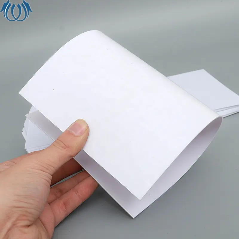 Plastik PVC yazdırılabilir mat beyaz pvc sert plastik levha için oyun kartı