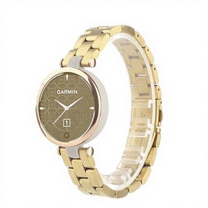 <span class=keywords><strong>Montre</strong></span> connectée sportive pour <span class=keywords><strong>femme</strong></span> <span class=keywords><strong>Garmin</strong></span> Lily à trois perles avec bracelet en acier inoxydable - Product Image 1