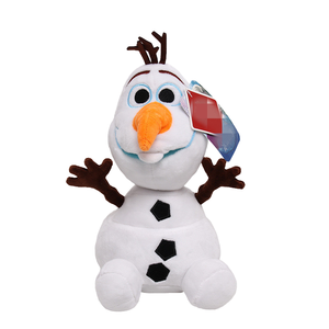 Jouets en peluche personnalisés en gros, jouets en peluche en forme de bonhomme de neige avec rembourrage en coton PP, 11 cm à 30 cm, à partir de 14 ans - Product Image 4