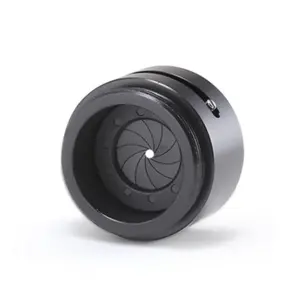 Adjustable Aperture 1-12mm Iris Diaphragm CS to C Mount Camera Lens Module DIY Adapter Ring Coaxial Optical Lens Condenser