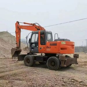 Excavadora de Ruedas Hitachi ZX100 ZX120 ZX130 de 13 Toneladas de Segunda Mano en Buen Estado con Motor, Caja de Cambios, Bomba e Inspección en Video - Product Image 3