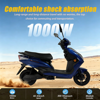 Moto électrique de course tout-terrain Leshuai, moteur 1001-2000W, roue, batterie au plomb 72V/60V, vitesse maximale 61-80 km/h, longue portée