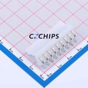 HX CH3.96-9P WZ Wire-to-Board Pin Header Bent Lead Through Hole,P=3.96mm Connector 1x9P 3.96mm Right Angle Insert CH - Product Image 2