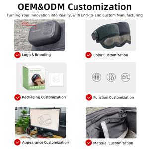 Masseur de tête rechargeable avec airbag, massage par compresse chaude, soulagement des migraines, casquette pour soulager les maux de tête, la tension et le stress - Product Image 5