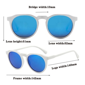 <span class=keywords><strong>Gafas</strong></span> <span class=keywords><strong>de</strong></span> <span class=keywords><strong>sol</strong></span> personalizadas y reciclables biodegradables, a la moda, respetuosas con el medio ambiente, con marco blanco PLA - Product Image 5