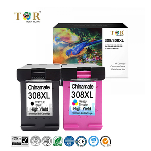 Cartucho de Tinta TigerRoar de Alto Rendimiento Compatible con HP 308XL con Chip para Impresoras HP ENVY 6120 6120e 6520 6520e 6130 6130e 6530 - Product Image 1