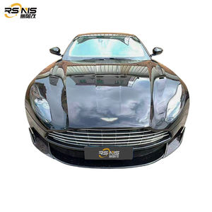 Kit carrosserie complet en fibre de carbone de style ST pour <span class=keywords><strong>Aston</strong></span> <span class=keywords><strong>Martin</strong></span> DB11 - Lame avant, jupes latérales, diffuseur arrière, spoiler et aileron - Product Image 1