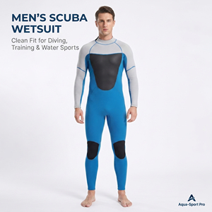 Muta Subacquea in Neoprene 5MM da Uomo, Integrale con Cerniera YKK per Surf, Kayak, Sport Acquatici e Immersioni Profonde - Product Image 6