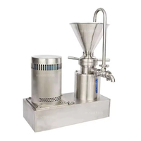 Moulin colloïdal en acier inoxydable d'usine de Chine pâte de sésame faisant la machine broyeur colloïdal Tahini