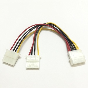 Rallonge d'alimentation à 4 broches pour ordinateur, connecteur en PVC, utilisation pratique - Product Image 1