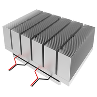 Fournisseur de refroidisseurs thermoélectriques en aluminium HUAJING, compresseur de climatiseur R410A, fonction de refroidissement et de chauffage, taille personnalisée