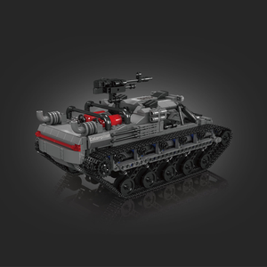 Moule Roi 20030 1046PCS <span class=keywords><strong>Militaire</strong></span> Série EV2 Tout Terrain Piste Voiture Bloc de Construction Modèle Technique Éducatif Jouet Festival Cadeau - Product Image 3