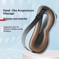 Masque de soin oculaire intelligent Open View avec fenêtre, chauffage et vibration, technologie visuelle intelligente, batterie intégrée 1000 mAh