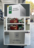 AVR 50KVA Tiga Fasa TNS SVC  Input AC 260-450V  Output 380V 50/60Hz dengan Kumparan Tembaga Murni 100%