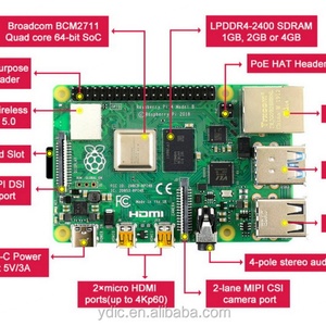 Ordinateur Raspberry Pi 4 Modèle B 2 Go de RAM - Product Image 2