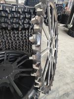 Pneus en caoutchouc pour transplanteur de riz Weifang Shidi, roues de transplanteur de riz, roues de semis LH RH, roues de riz à vendre