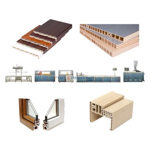 PVC nhựa tường bảng điều khiển cáp Trunking hồ sơ làm đùn Dòng máy cho Trần cửa sổ cửa & Khung sill Tủ Hội Đồng Quản Trị - Product Image 1