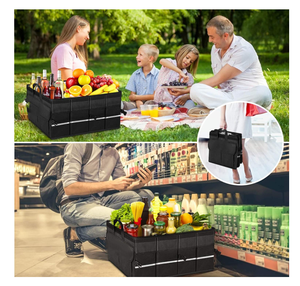 Großhandel Neues Verfahren Wasch bar-Große Kapazität Faltbare Multi-Fächer Fracht kühltasche Große Kühltasche Faltbare Kühltasche - Product Image 6