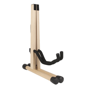 Soporte de Guitarra Plegable Portátil Dedo MA-38H con Construcción de Metal y Madera, Deslizador Ajustable <span class=keywords><strong>para</strong></span> Guitarra Acústica - Product Image 1