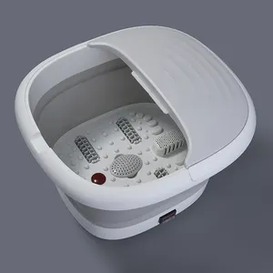 Foot Spa Massager With Heat And Massage O2 Bubbles Heating Electric Foot Spa Bath Massage