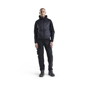 BLAKLADER - 198916449900D120 Pantalones artesanos Elásticos en 4 direcciones sin bolsillos para uñas X1900 Black-PANTALONES DE TRABAJO EAN 7330509687598 - Product Image 3