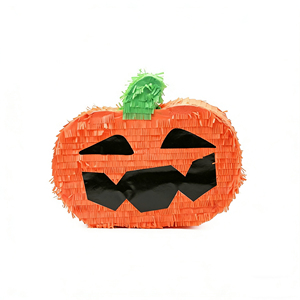 Halloween Pumpkin Eco-friendly Paper Pinata Factory Price Candy Knocking Toy for Children Indoor Use Festive Party Decorations - Product Image 3