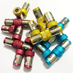 Màu Xanh nhanh chóng đính kèm từ Vít Vòng kim loại <span class=keywords><strong>bit</strong></span> từ chủ sở hữu phù hợp cho 1/4 inch Hex tuốc nơ vít và <span class=keywords><strong>bit</strong></span> điện - Product Image 1