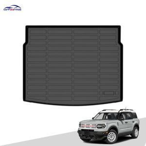 Tapis de sol de voiture imperméable toutes saisons, protection OEM pour Ford Bronco Sport sans roue de secours 2021-2025 - Product Image 1