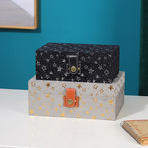 Master Gu Jewelry <b>Storage</b> <b>Box</b> 2277A Nebula Black <b>Small</b> Covered Organizers For Home Use - Product Image 3