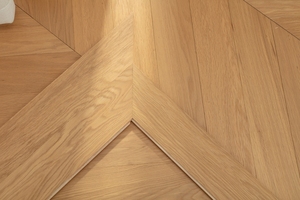 Parquet en chêne personnalisable en 50 couleurs, système TAP & GO, parquet en bois dur, <span class=keywords><strong>chevron</strong></span>, en forme d'arête <span class=keywords><strong>de</strong></span> poisson - Product Image 5